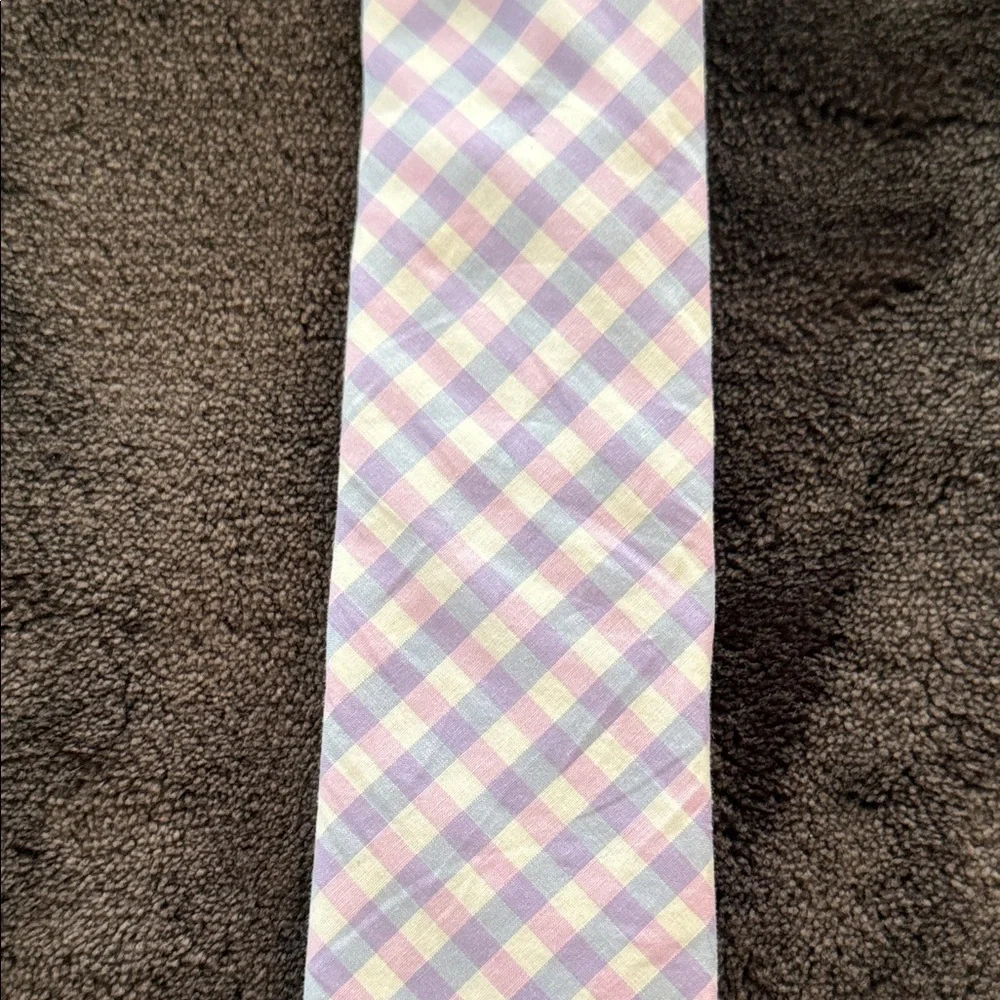 J. Crew Kids Plaid Tie Duo in Pink and Blue